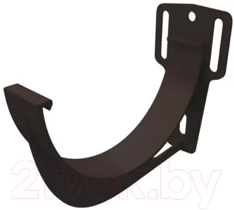 Кронштейн желоба Grand Line ПВХ Slider RR 32 (коричневый)
