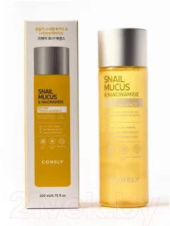 Тонер для лица Consly Snail Mucus Niacinamide Repair Toner-Essence (200мл) — фото 2