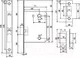 Защелка с ручками Аллюр Венсан SN/CP+L7050S SN+BK-S1 SN/CP 2682/S7050 (матовый никель/хром) — фото 10