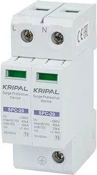 Ограничитель перенапряжения Kripal SPC-20/280/2P