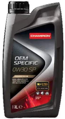 Моторное масло Champion Specific 0W30 SP / 1049055 (1л)