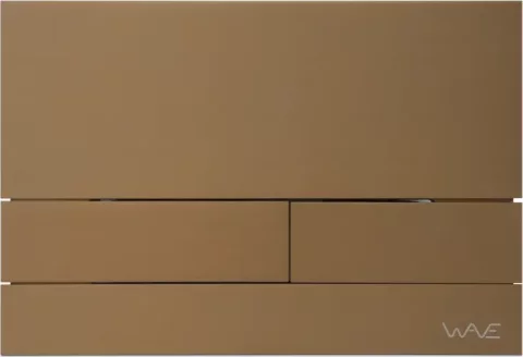 Кнопка для инсталляции Wave SS06AV / 557079 (бронза матовая)