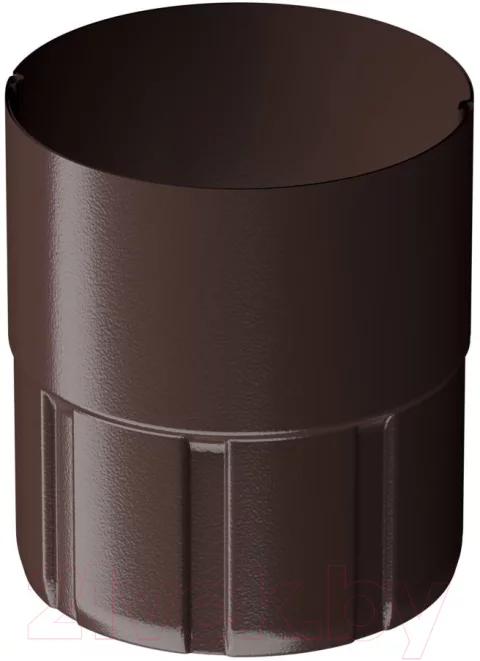 Муфта водосточная Docke Stal Premium D90 PVPM-1050 (шоколад 8019)