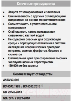 Антифриз CoolStream Standard 40 / CS-010210 (50кг, зеленый) — фото 3