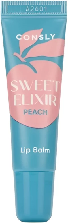 Бальзам для губ Consly Sweet Elexir c экстрактом персика (10мл) — фото 1