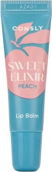 Бальзам для губ Consly Sweet Elexir c экстрактом персика (10мл) — фото 3