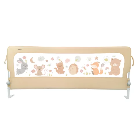 Ограждение для кровати Solmax&Kids Лесные звери / TLT99903 (2м, бежевый)