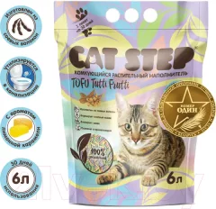 Наполнитель для туалета Cat Step Tofu Tutti Frutti / 20333013 (6л/2.7кг) — фото 6