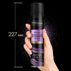 Лак для укладки волос Tresemme Гибкая фиксация и защита (250мл) — фото 10