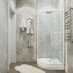 Душевой уголок Triton Стандарт А 100x100 (мозаика) — фото 2