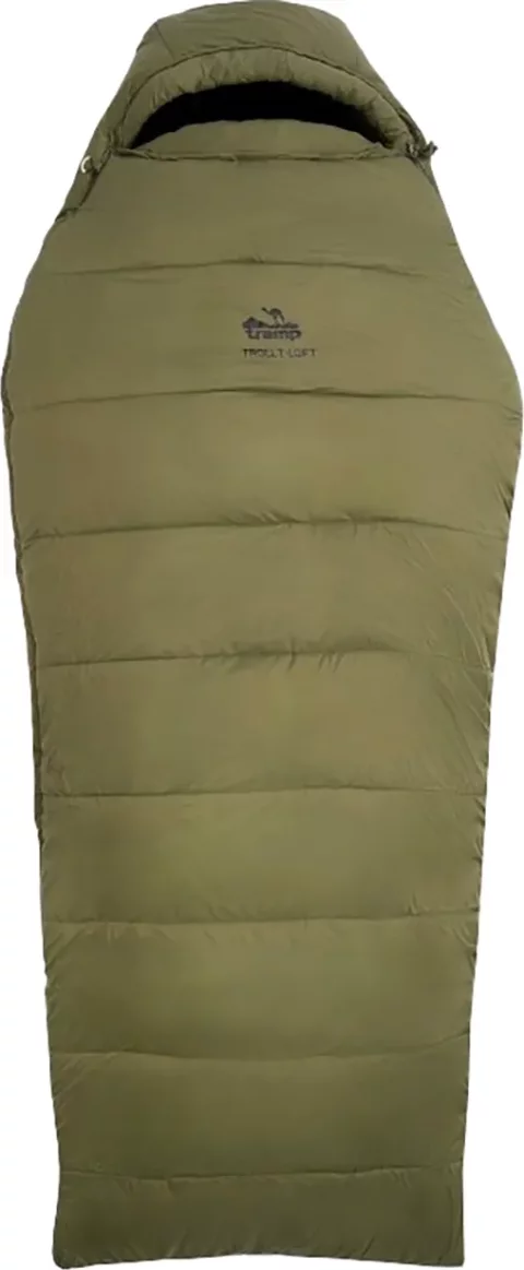 Спальный мешок Tramp Troll T-Loft Compact Olive / TRS-061C-oliv-LT (левый, оливковый)