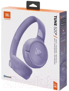 Беспроводные наушники JBL Tune 520BT / JBLT520BTPUR (сиреневый) — фото 10