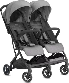 Детская прогулочная коляска Inglesina Twin Sketch / AH86R0GRY (черный/серый) — фото 1