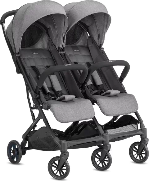Детская прогулочная коляска Inglesina Twin Sketch / AH86R0GRY (черный/серый)