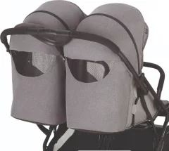 Детская прогулочная коляска Inglesina Twin Sketch / AH86R0GRY (черный/серый) — фото 4