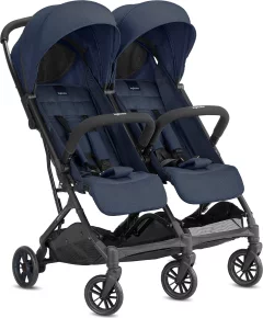 Детская прогулочная коляска Inglesina Twin Sketch / AH86R0NAV (черный/темно-синий) — фото 1
