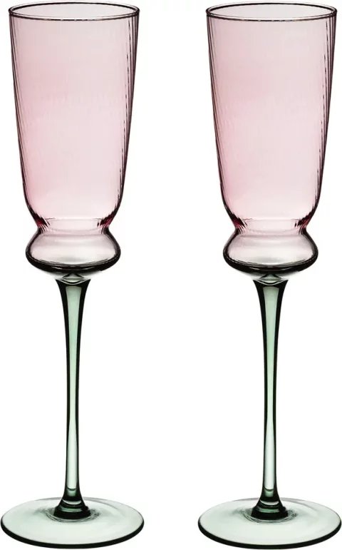 Набор бокалов Lefard Twist&Shine Green 687-023 (2шт)