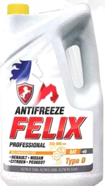 Антифриз FELIX Type D -40°С / 430206332 (1кг)