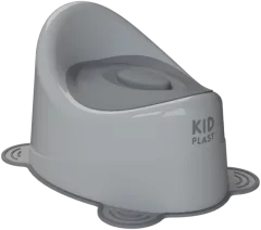 Детский горшок KidPlast Uniks / PL045402 (светло-серый/серый) — фото 9