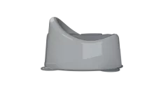 Детский горшок KidPlast Uniks / PL045402 (светло-серый/серый) — фото 10