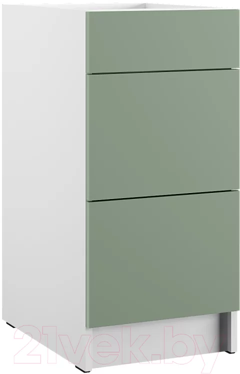 Шкаф-стол кухонный Eligard Urban ШСК 40 3Я (самшит)