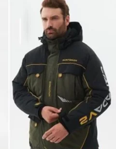 Костюм для охоты и рыбалки Huntsman Канада V2 -35°C Исландия (р.48-50/182-188, хаки/черный) — фото 2