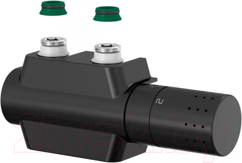 Узел присоединительный Simplex Variodesign Для нижнего подключения / F 12162 (черный)