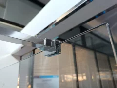 Душевая стенка Aquatek Walk in с держателем 100x200 / AQ.WI.100.3CH (хром/прозрачное стекло) — фото 5
