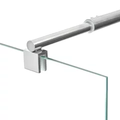 Душевая стенка Saniteco Walk-In SN-W8TC90 (90x200, прозрачное стекло, хромированный профиль) — фото 10