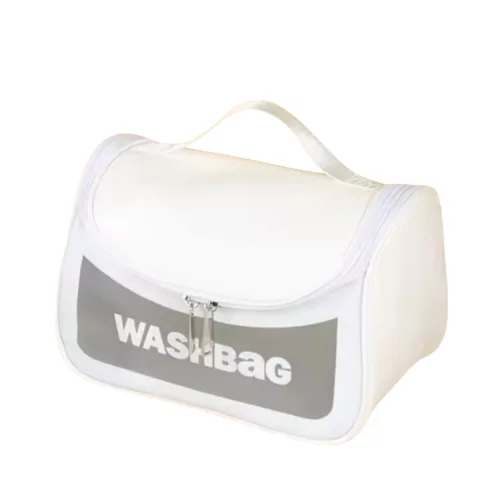 Косметичка Kristaller Washbag Zippered Envelope / 25068 (белый)
