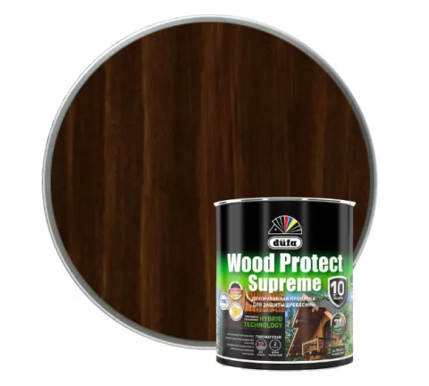 Пропитка для дерева Dufa Wood Protect Supreme (750мл, палисандр)