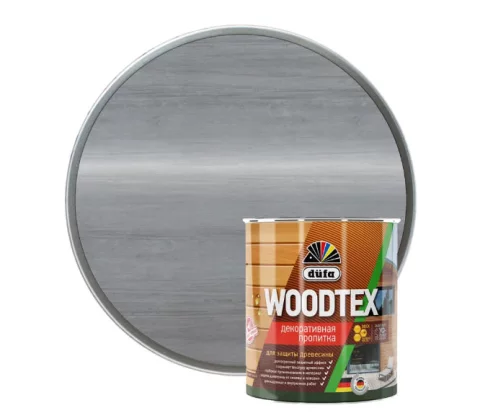 Пропитка для дерева Dufa Wood Tex (900мл, серый)