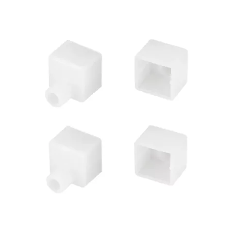 Заглушка для профиля Arlight WPH-FLEX-1616 WHITE с отверстием / 040863