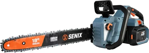 Пила цепная аккумуляторная Senix X6 60В / CSX6-M1-EU