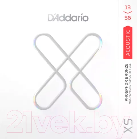Струны для акустической гитары D'Addario XSAPB1356