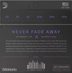 Струны для классической гитары D'Addario XTC44 — фото 6