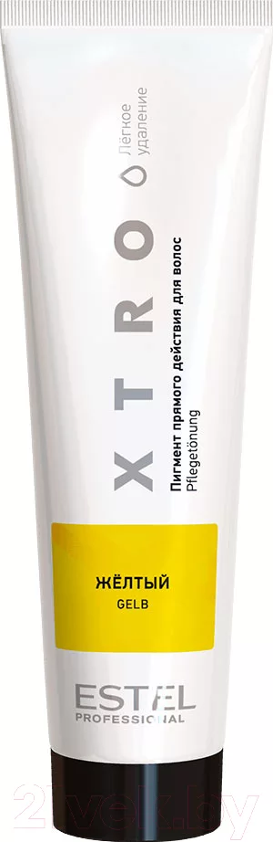 Пигмент прямого действия Estel Xtro White желтый (100мл)