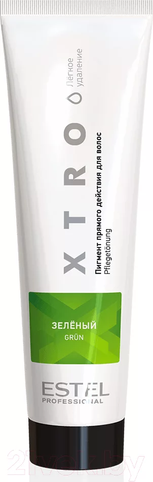 Пигмент прямого действия Estel Xtro White зеленый (100мл)