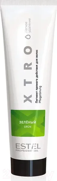Пигмент прямого действия Estel Xtro White зеленый (100мл) — фото 3