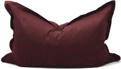 Кресло-мешок Kreslomeshki Подушка XXXXL / VP-180x140-BO (бордо)