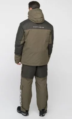 Костюм для охоты и рыбалки Huntsman Yukon Ice-45°C (р.56-58/182-188, хаки/черный) — фото 2