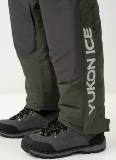 Костюм для охоты и рыбалки Huntsman Yukon Ice-45°C (р.48-50/170-176, зеленый/графит) — фото 7