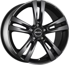 Литой диск MAK Zenith 17x7" 5x114.3мм DIA 76мм ET 40мм Matt Black — фото 1