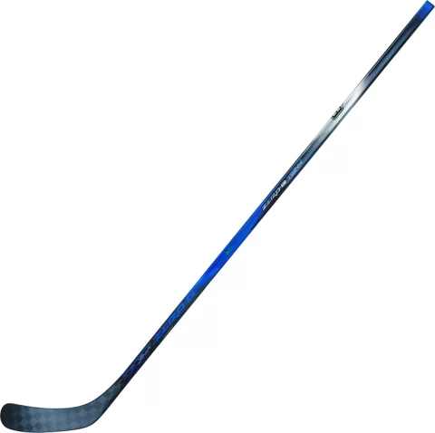Клюшка хоккейная Big Boy Zero G Team 85 SR Grip Stick F92 / ZGTS85M1F92-LFT (левый, синий/черный)