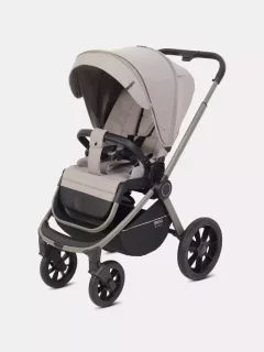 Детская универсальная коляска MOWbaby Zoom PU 2в1 / RA086 (Milky) — фото 2