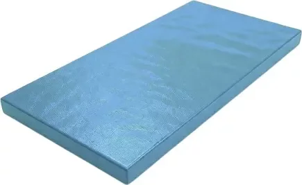 Гимнастический мат Dinamika ZSO-005577 (0.5x1x0.05, винилискожа/голубой)